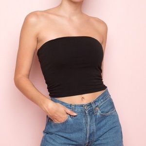 Brandy Melville Black Jenny Tube Top